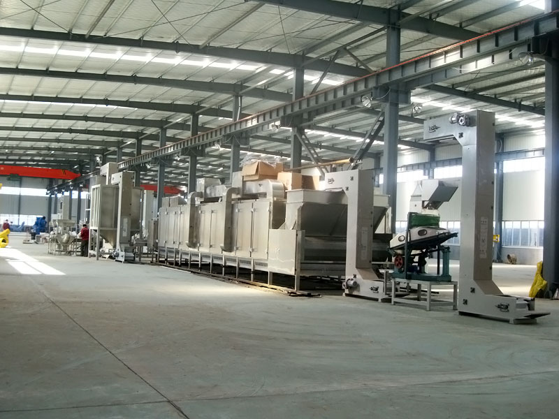 Peanut Roasting Blanching Production Line